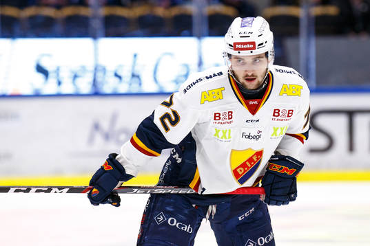 Djurgårdens Emil Bemström jublar