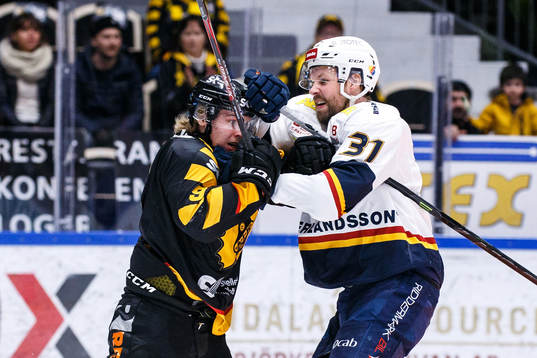 Skellefteås Tim Söderlund och Djurgårdens Dick Axelsson