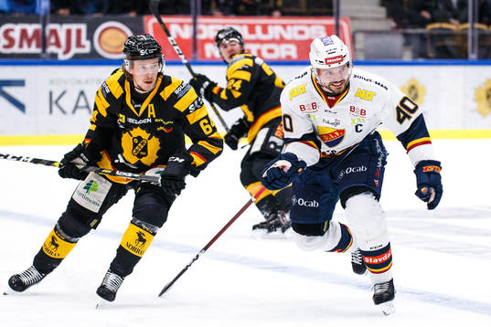 Skellefteås Jonathan Pudas och Djurgårdens Jacob Josefson
