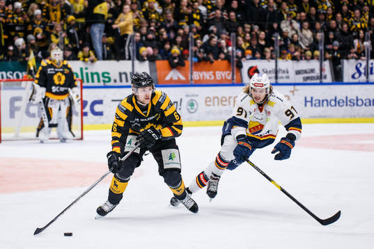 Skellefteås Filip Berglund och Djurgårdens Axel Jonsson