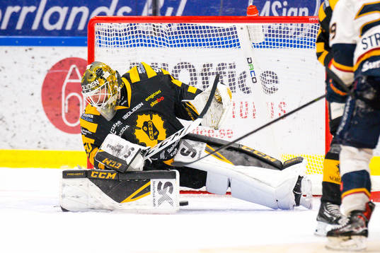 Skellefteås målvakt Gustaf Lindvall