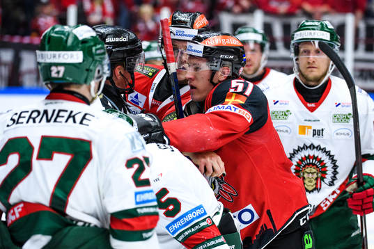 Malmö Redhawks Emil Sylvegård i bråk med Frölundas Mats