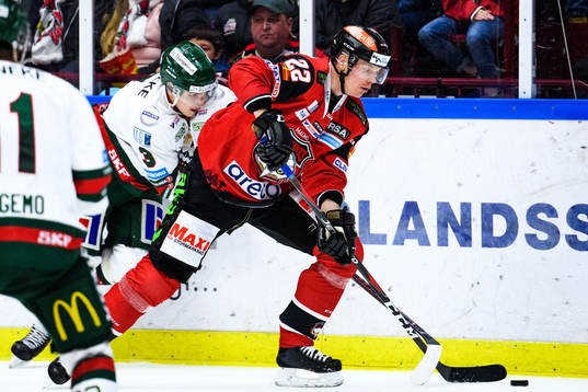 Frölundas Jacob Moverare och Malmö Redhawks Lars Bryggman