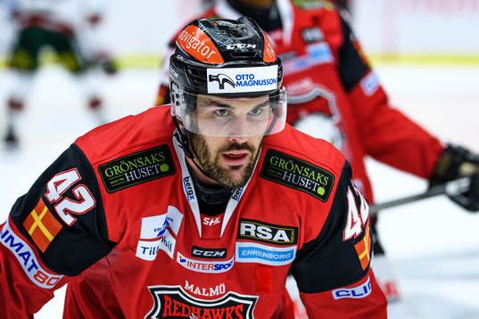 Malmö Redhawks Niklas Arell deppar