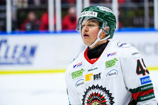 Frölundas Rhett Rakshani deppar