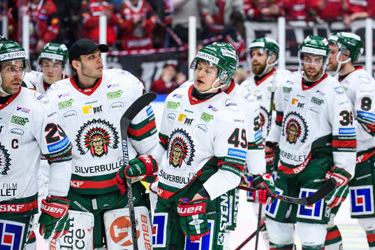 Frölundas Rhett Rakshani deppar