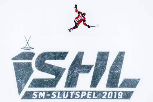 Malmö Redhawks Frederik Storm jublar
