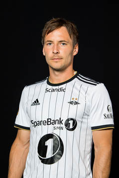 Mike Jensen of Rosenborg poses for a portrait