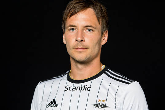 Mike Jensen of Rosenborg poses for a portrait