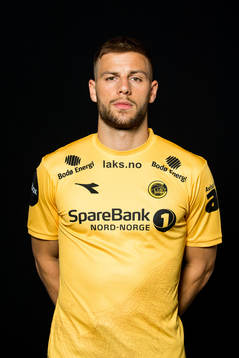 Philip Zinckernagel of Bodø/Glimt poses for a portrait