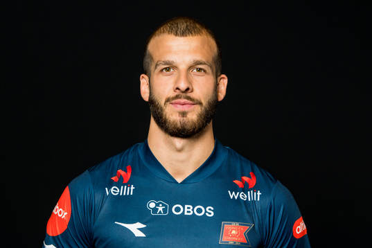 Zlatko Tripic of Viking poses for a portrait