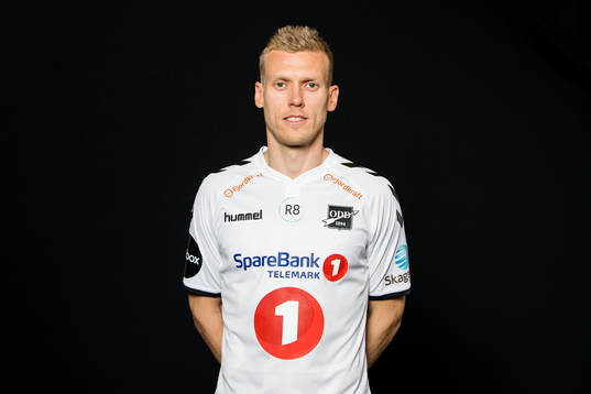 Steffen Hagen of Odd poses for a portrait