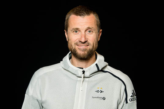 Eirik Horneland, head coach of Rosenborg, poses for a