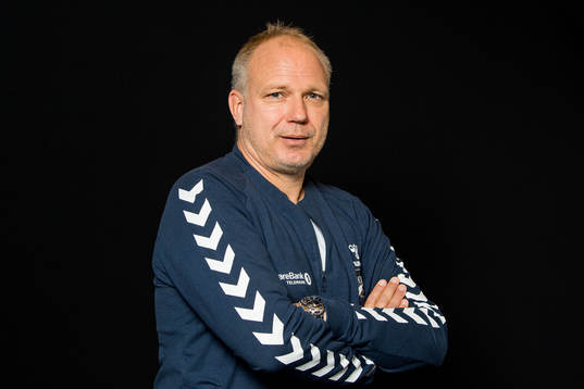 Dag-Eilev Fagermo, head coach of Odd, poses for a portrait