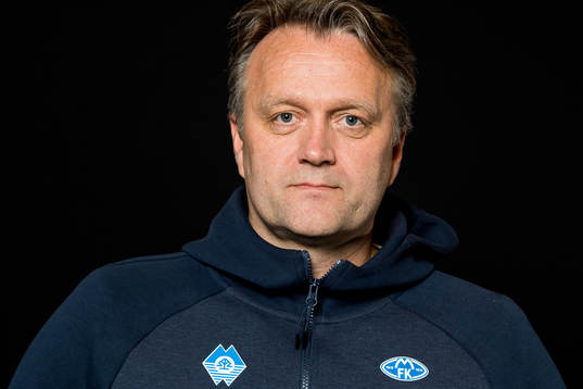 Erling Moe, interim head coach of Molde, poses for a