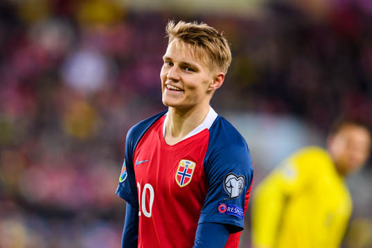 Martin Ødegaard of Norway