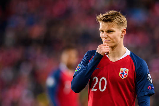 Martin Ødegaard of Norway