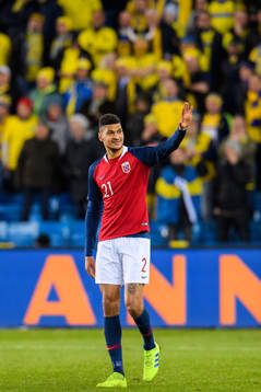 Bjørn Maars Johnsen of Norway celebrates