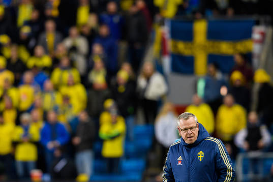 Head coach Janne Andersson of Sweden