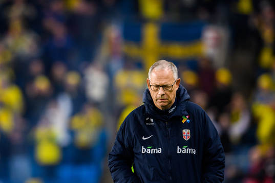 Lars Lagerbäck, head coach of Norway