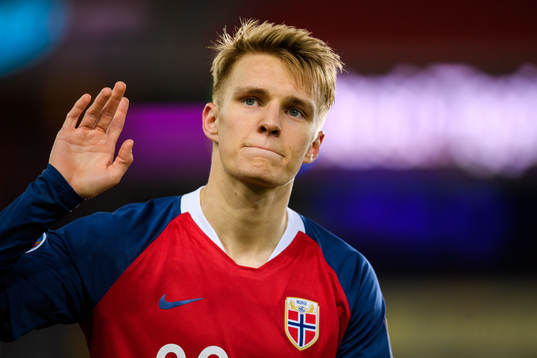 Martin Ødegaard of Norway