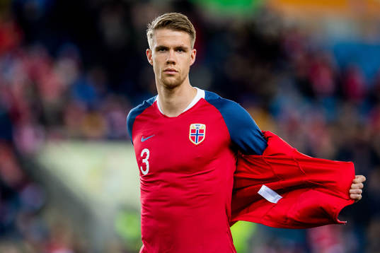 Kristoffer Ajer of Norway