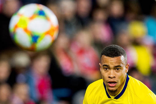Robin Quaison of Sweden