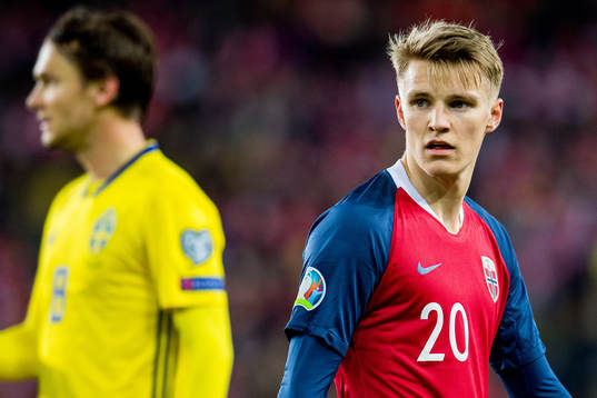 Martin Ødegaard of Norway