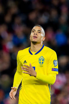 Robin Quaison of Sweden