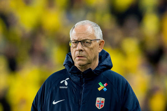Lars Lagerbäck, head coach of Norway