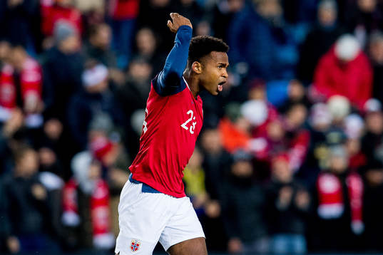Ola Kamara of Norway celebrates