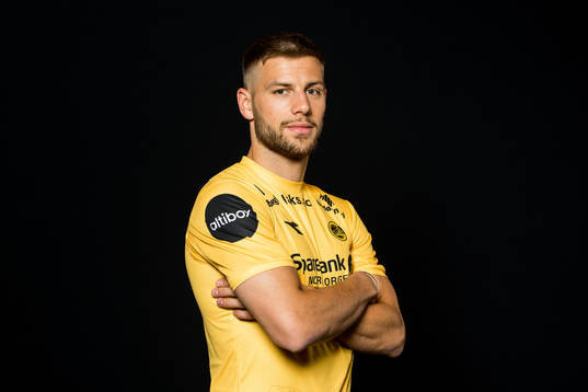Philip Zinckernagel of Bodø/Glimt poses for a portrait
