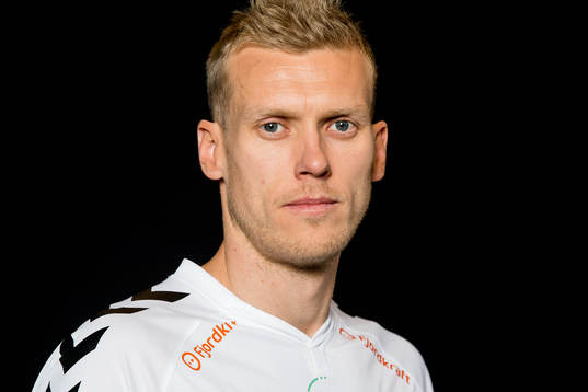 Steffen Hagen of Odd poses for a portrait