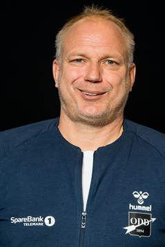 Dag-Eilev Fagermo, head coach of Odd, poses for a portrait