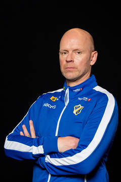 Henning Berg, head coach of Stabæk, poses for a portrait