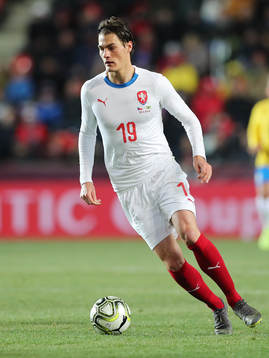 Patrik Schick of Czech Republic is seen