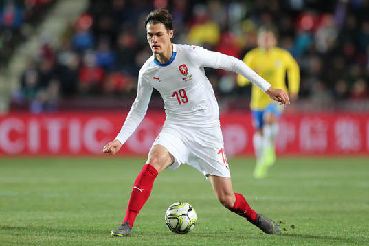 Patrik Schick of Czech Republic is seen