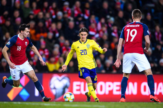 Ole Kristian Selnæs of Norway and Kristoffer Olsson of