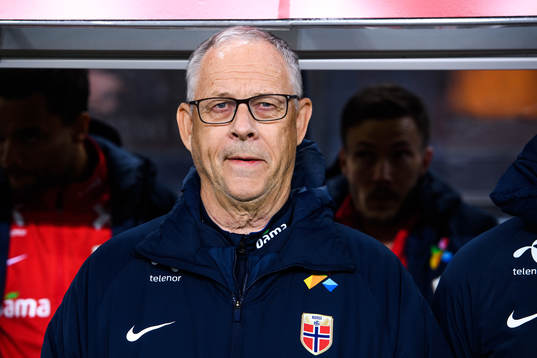 Lars Lagerbäck, head coach of Norway