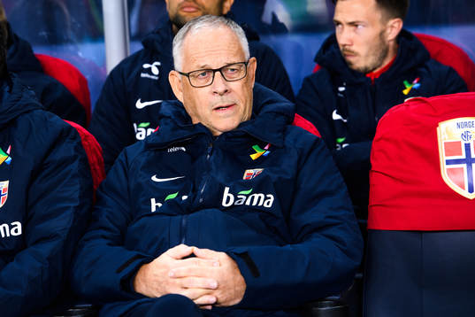 Lars Lagerbäck, head coach of Norway
