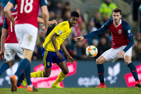Alexander Isak of Sweden