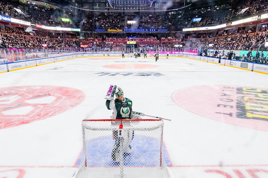 Färjestads målvakt Markus Svensson