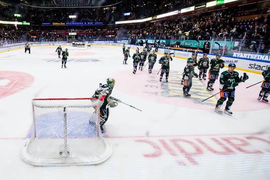 Färjestads spelare deppar