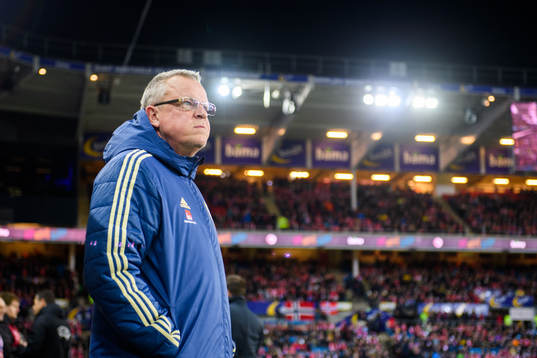Head coach Janne Andersson of Sweden