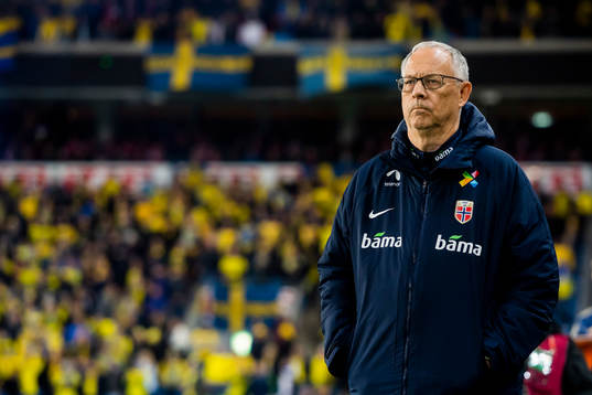 Lars Lagerbäck, head coach of Norway