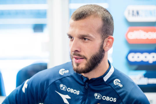 Zlatko Tripic of Vikingduring a press event