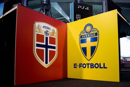 The logo of NFF and SvFF e-sport teams
