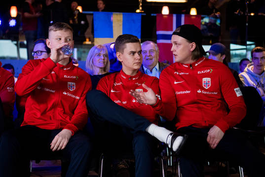 Magnus Myrhaug Kristiansen, Anders Rasmussen and Sondre