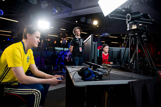 David Eidhammer of Sweden and Sondre Voktor of Norway