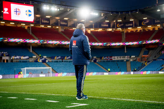 Head coach Janne Andersson of Sweden